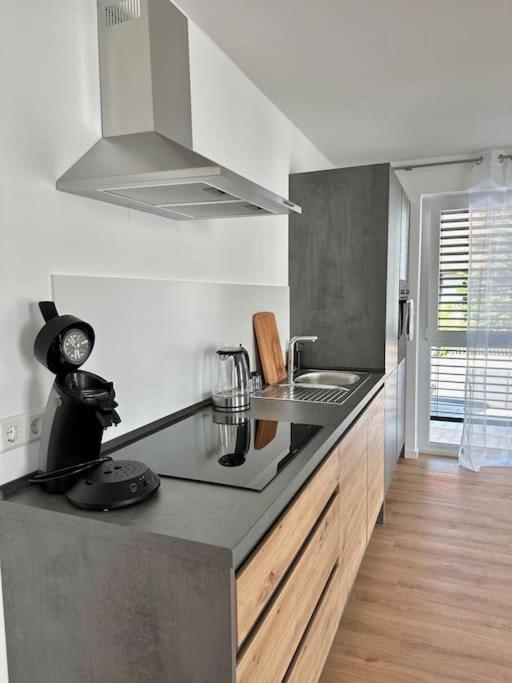 Amao-Pearl I Comfort Suite I 94Qm I Kingsize-Bett I Exklusiv Mit Balkon & Tiefgarage I Aufzug Όφενμπουργκ Εξωτερικό φωτογραφία